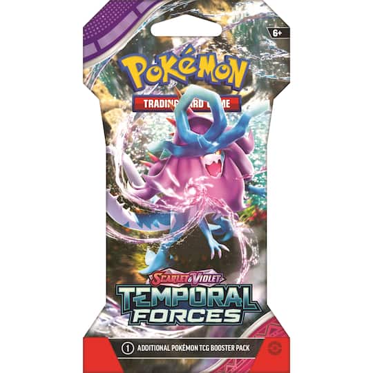 Pokmon Trading Card Game Scarlet & Violet Temporal Forces Booster Pack Pokmon Trading Card Game Scarlet & Violet Temporal Forces Booster Pack